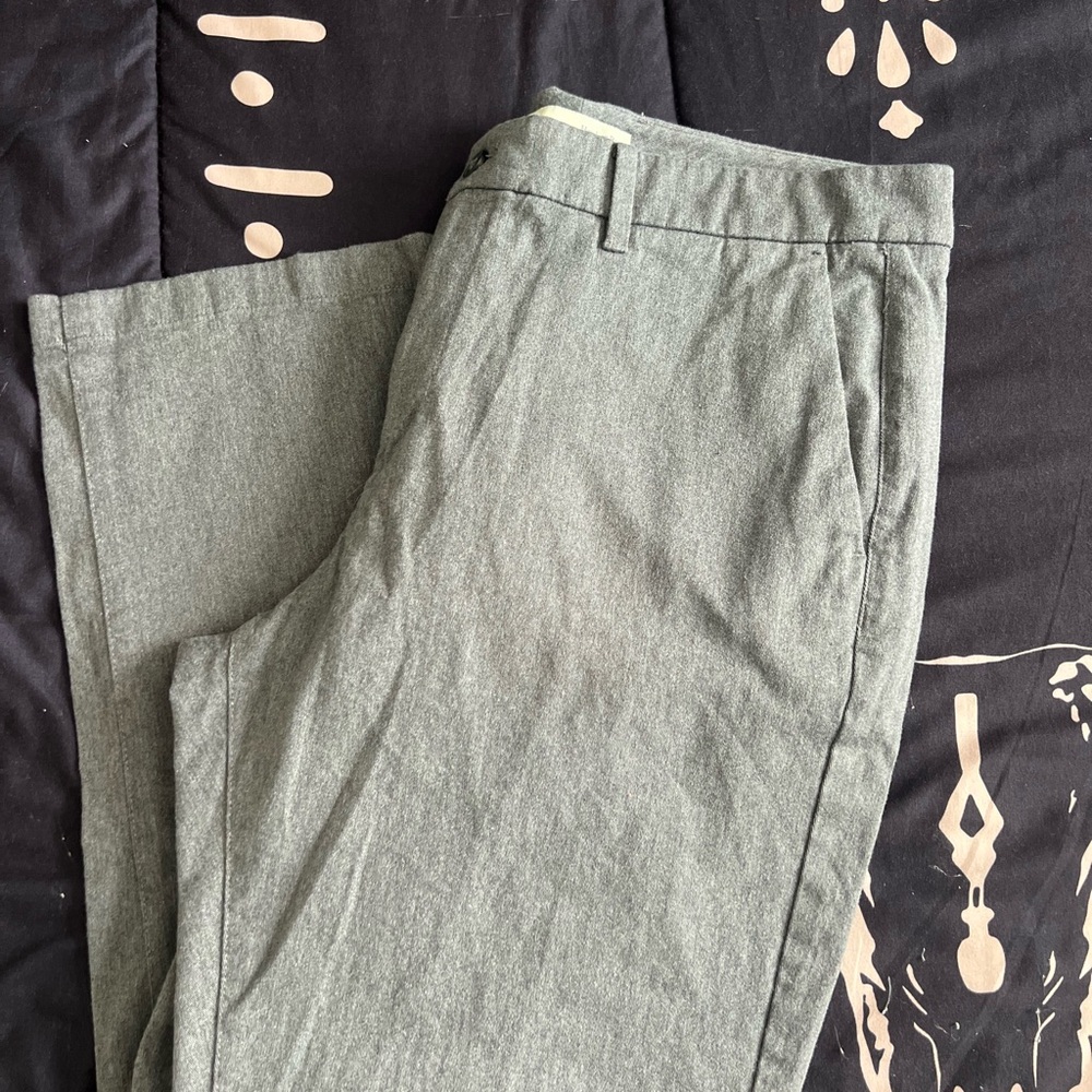 Elegant Men's Charcoal Dress Pants